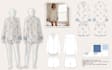 design pajama and sleepwear with tech pack and clo3d