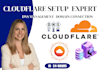connect godaddy domain to shopify, systeme io or fix cloudflare, wix dns issue