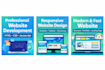 create a modern website using HTML,CSS and javascript