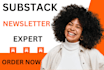 fully setup substack account manage substack newsletter beehiiv newsletter