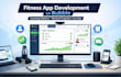 develop fitness coaching app on bubble user profiles, workout program, live chat