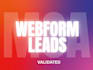 provide mca webform leads