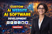 best ai website ai app chatbot saas llm ai software as full stack developer