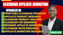 clickbank for beginners profitable niche and product research