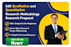 edit qualitative and quantitative research methodology research proposal