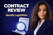 review your contract and identify legal risks with solutions