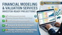 build an advanced financial model and dcf valuation