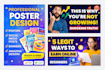 create an eye catching poster design