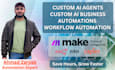 setup make com automation, make com API integration, automation scenarios