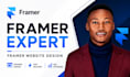 edit framer website design as framer developer for framer website design expert