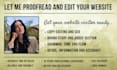 proofread and edit your website
