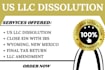 dissolve llc and handle llc dissolution and ein closure