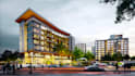 create 3d design for condominium and residential tower