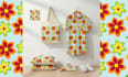 design modern seamless patterns for textile and surface design