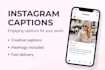 write engaging instagram captions for your posts