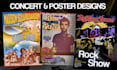 design a unique poster, music artwork or event visual