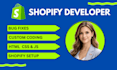 fix shopify bugs, custom code, and shopify theme customization