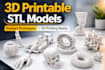 design 3d printable stl models for 3d printing and product prototypes