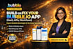 lovable mvp bubble io website bubble crm app developer bub fix