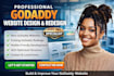 develop godaddy website design godaddy website redesign