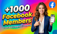 instant gain 1000 new facebook members