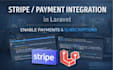 integrate stripe payments, subscriptions and webhooks in laravel