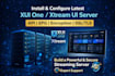 install xui one xtream ui latest server, API int, epg conf, encrypt SSL, lts