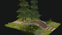 create 3d hand painted environments in blender