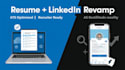 create revamp facebook and linkedin profile professionally