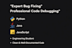 fix bugs and code tasks in python, java or js