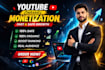 youtube channel monetization requirements fully organically