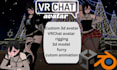 create custom 3d vr chat avatar model furry vrc avatar vrc character 3d avatar