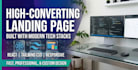 build a high converting landing page