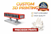 3d print your stl file with fast shipping and high quality