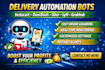 develop instacart grabber bot, doordash bot and delivery automation bot