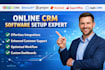 setup zoho CRM bitrix24 gorgias nutshell superoffice mondaycom close agile CRM