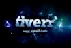 create cinematic intro with dispersion effect in space