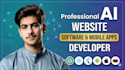 do full stack website development, ai website, ai chatbot, ai software developer