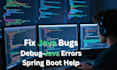 fix java bugs, errors and debugging issues