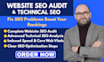 do a wordpress technical SEO audit and fix google search console indexing