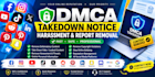 remove harassing defaming copyright infringing negative leaked under dmca post