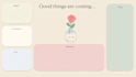 design a custom aesthetic desktop organizer wallpaper