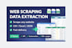 build a python web scraping and data extraction script