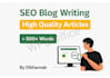 write SEO friendly blog posts and articles