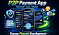 build secure p2p payment app neobank loan app and wallet app