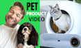 create professional pet product video and photo content