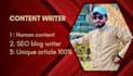 write SEO optimized blog and website content