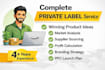 do amazon private label product research, sourcing, branding, and launch