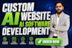 do full stack website development ai website ai software development