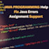 help with java programming tasks and assignments